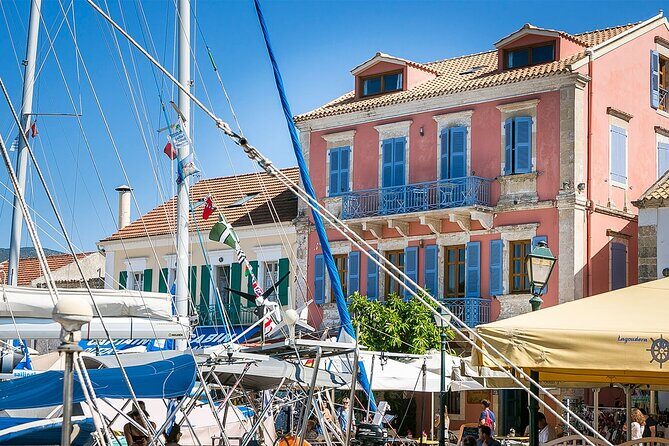 Fiscardo & Assos Island Tour with Swimming at Myrtos Beach - Fiscardo: Venetian Charm Meets a Busy Little Harbor Vibe