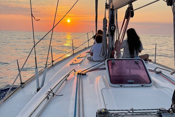 Fiscardo Sailing - The short final swim in the Polis gulf