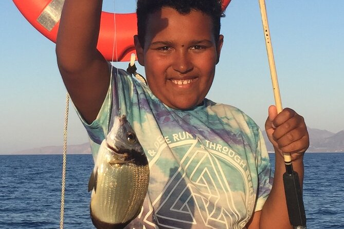 FISHING Trip 3h afternoon from Hersonissos CRETE - What is supplied, and what you still pay
