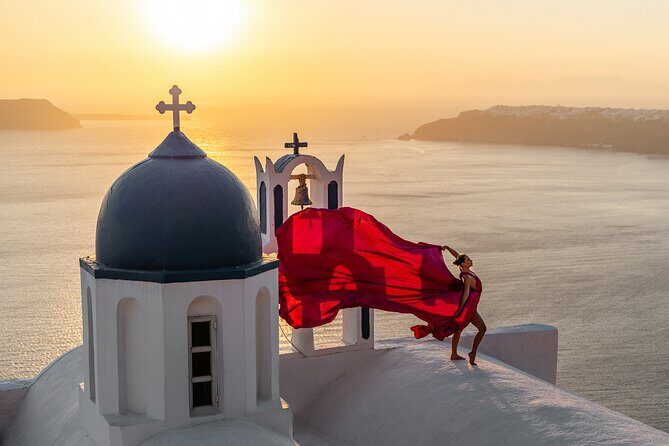 Flying Dress Photoshoot in Santorini by Flying Dress Photo © - Key Points You’ll Feel Fast