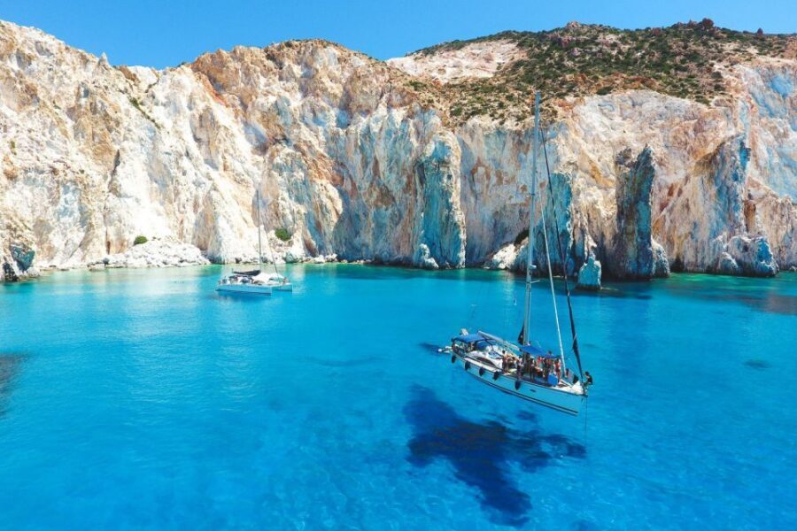 From Adamas: Milos and Poliegos Catamaran Cruise with Lunch - Key things I’d zero in on