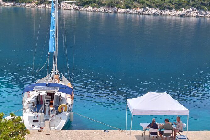 From Agia Efimia: All Inclusive Sailing Day Tour to Ithaca - Menios and Tasos: The Crew Makes the Day Feel Effortless
