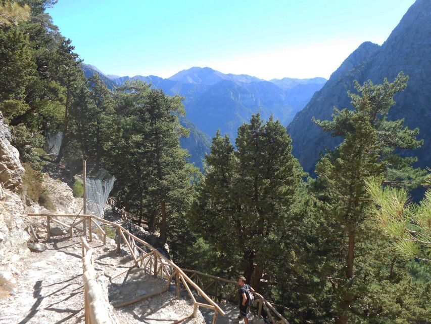 From Agia Galini/Matala: Samaria Gorge Hiking Tour - The One-Hour Boat Ride to Chora Sfakion