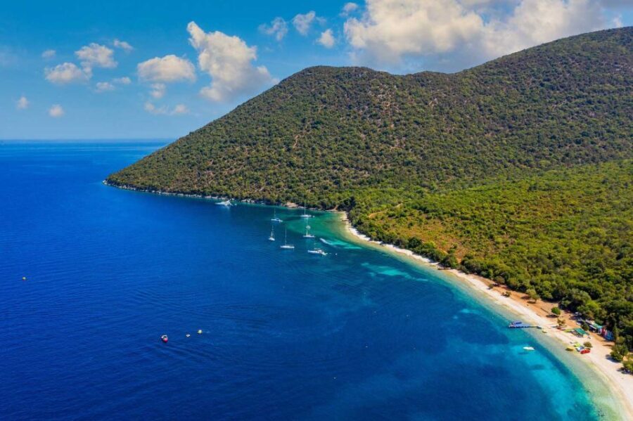 From Argostoli: Kefalonia Shore Excursion Highlights Tour - Antisamos Beach: movie-famous views plus a real chance to relax