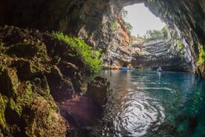 From Argostoli: Melissani Lake and Myrtos Beach - How the guides shape the experience (names you might hear)