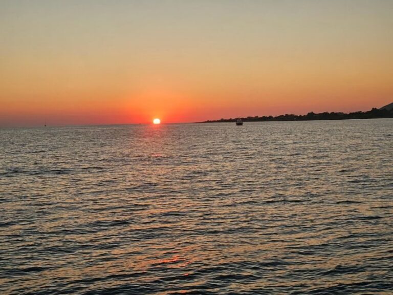 From Argostoli: Vardiani Island Sunset Cruise & Greek Meze - Vardiani Island Stop: Snorkel-Friendly Water and Easy Swimming Time