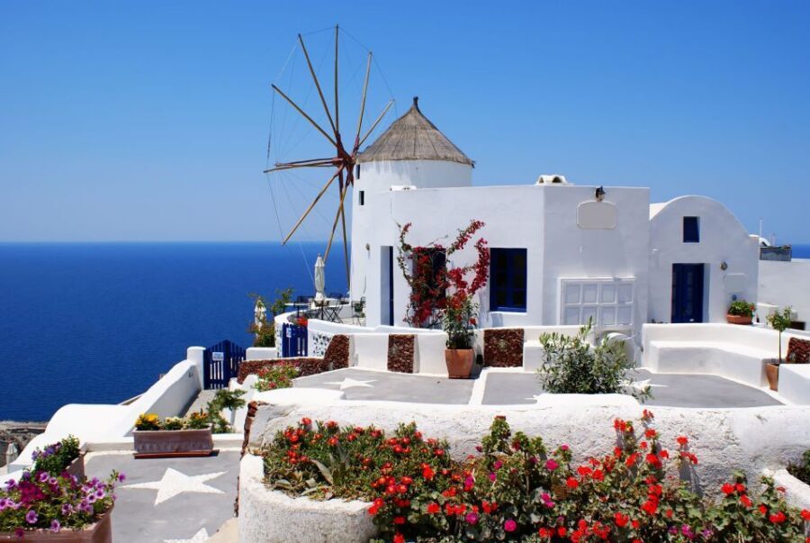 From Athens: 2-Day Santorini and Mykonos Trip - Ferry day to Mykonos: quick crossing, then instant town time
