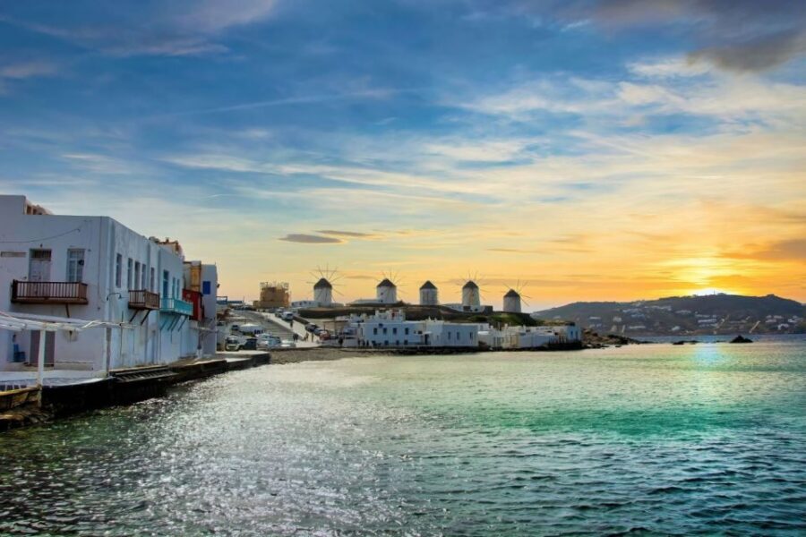 From Athens: 2-Day Santorini and Mykonos Trip - Hotel in Santorini: breakfast is included, location can vary