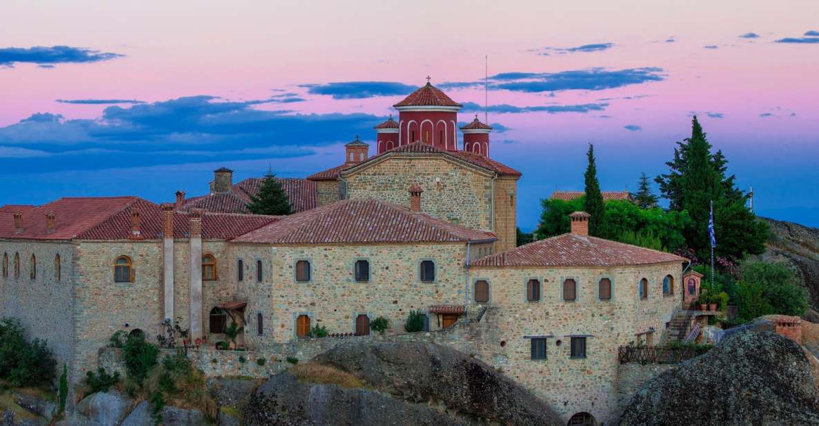 From Athens: 3-Days Meteora with small size local tours - Day 1: Kalambaka and the Meteora sunset