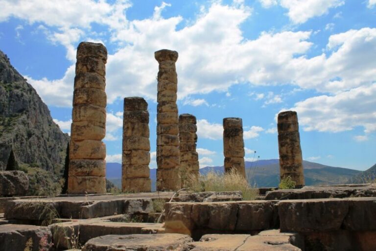 From Athens: 4-Days Classical Tour with Meteora - Day 2: Olympia Ruins, Zeus Sanctuary, Torch Spot, and the Ride to Delphi
