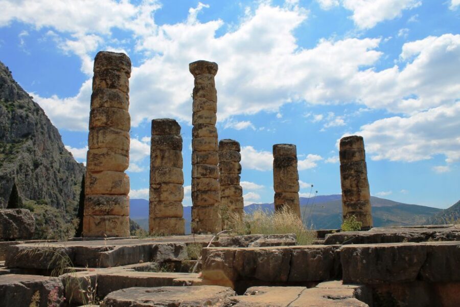 From Athens: 4-Days Classical Tour with Meteora - Day 2: Olympia Ruins, Zeus Sanctuary, Torch Spot, and the Ride to Delphi