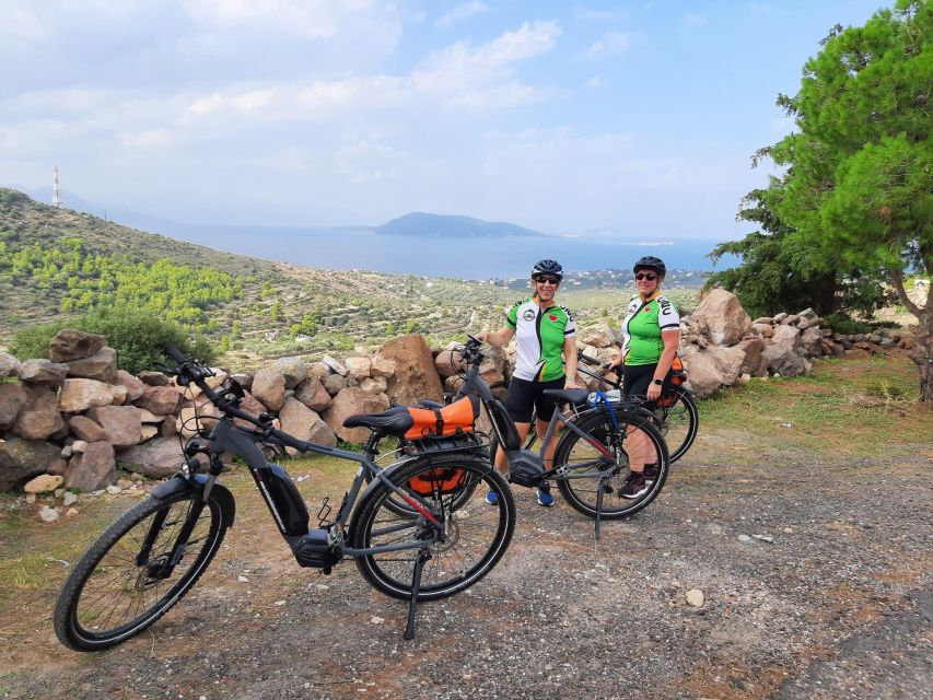 From Athens: Aegina Island E-Bike Tour with Ferry Tickets - From Koukaki to the Piraeus ferry