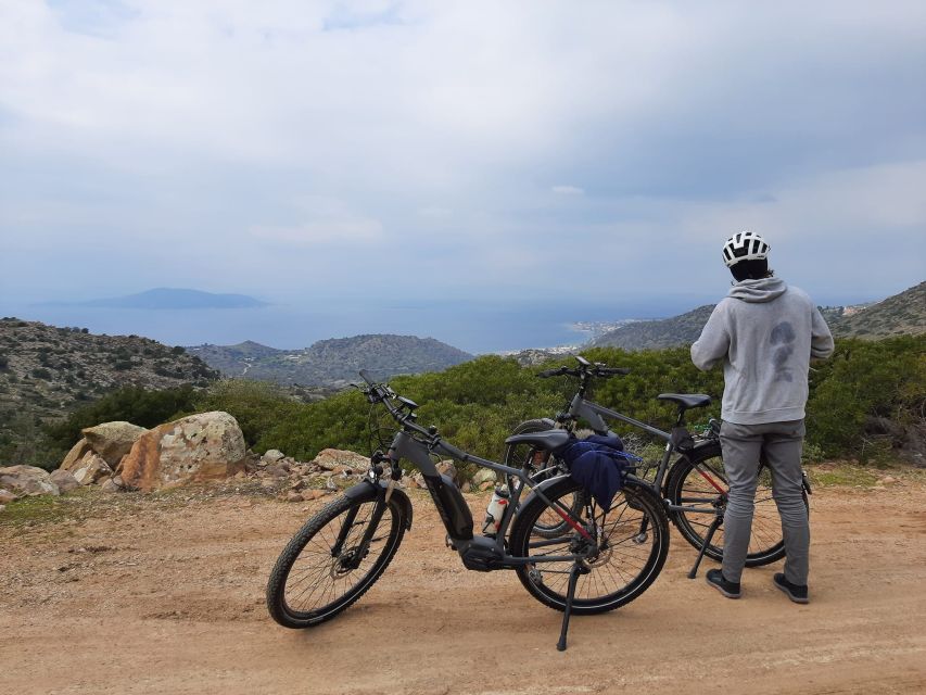 From Athens: Aegina Island E-Bike Tour with Ferry Tickets - Walking through Paleochora, Aegina’s medieval citadel