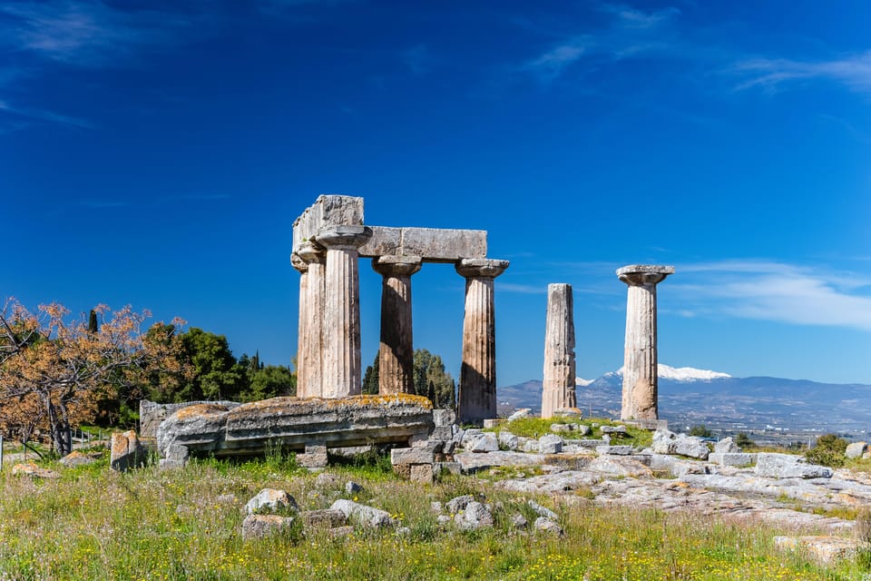 From Athens: Ancient Corinth and Canal Corinth Private Tour - The Corinth Canal in a 15-minute stop