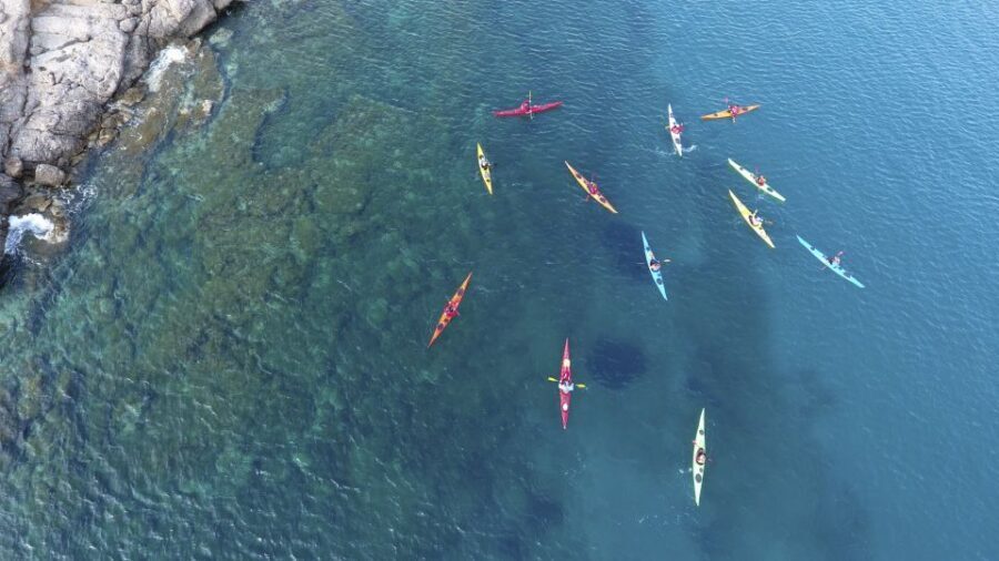 From Athens: Cape Sounion Guided Kayaking Tour with Lunch - Reaching the Temple of Poseidon From Below the Cliffs