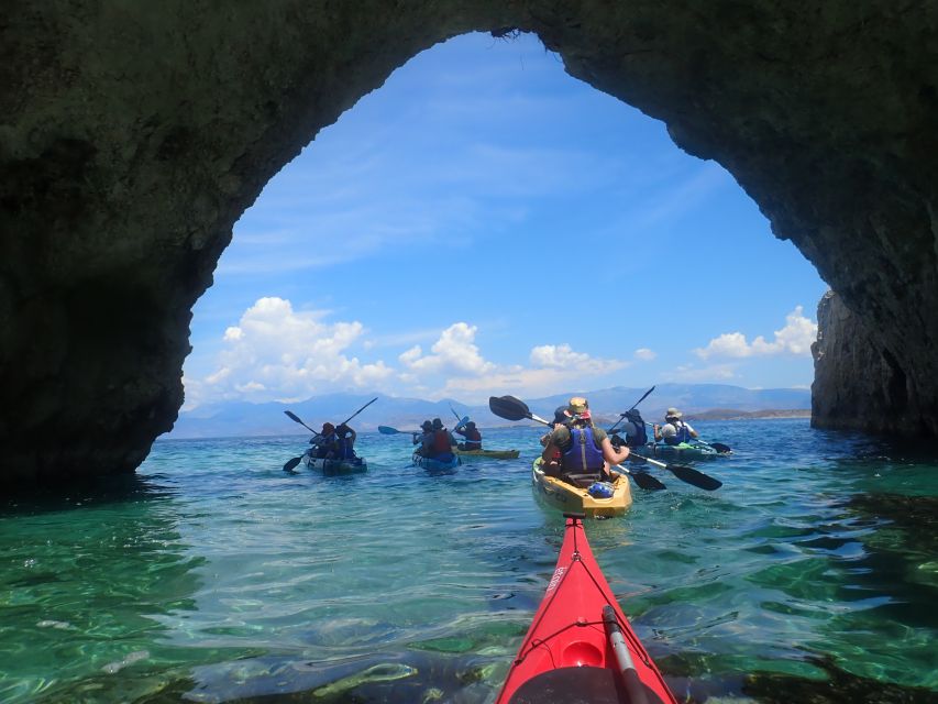 From Athens: Corinthian Gulf Guided Sea Kayaking Tour - From Athens to Alkyonidos Beach