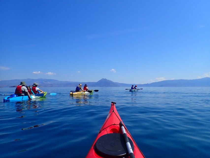 From Athens: Corinthian Gulf Guided Sea Kayaking Tour - The first paddle to Strava Beach
