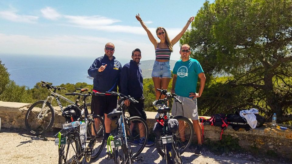 From Athens: Explore Aegina Island by Bike - Aegina’s port, Apollo, and the first easy miles