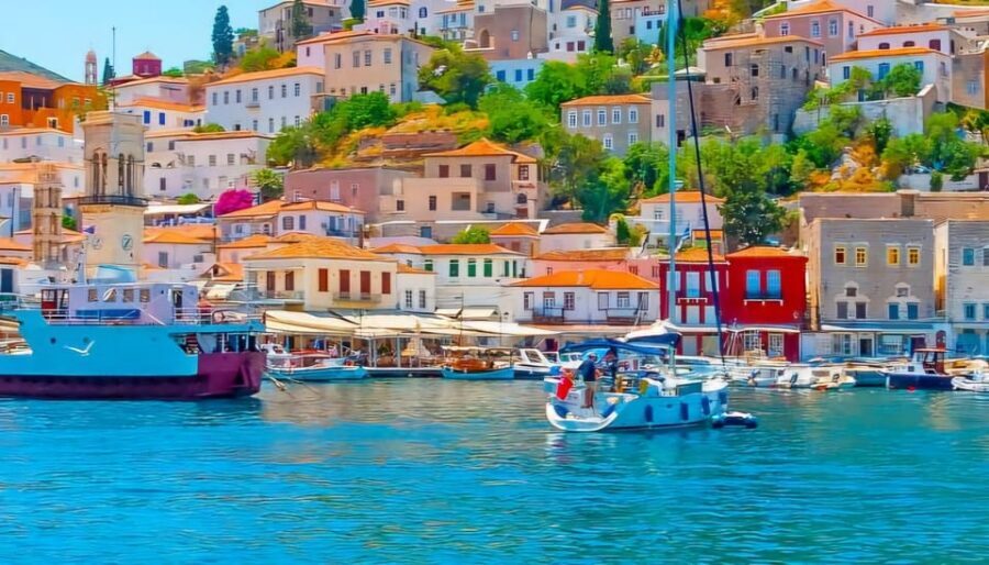 From Athens: Hydra Island Private Day Trip - The Corinth Canal Photo Stop and the Road Along the Saronic Gulf