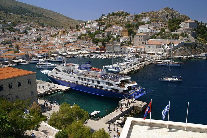 From Athens: Hydra, Poros, and Aegina Day Cruise with Lunch - Aegina Stop: Two Hours, Town Time, or the Temple of Aphaia Add-On
