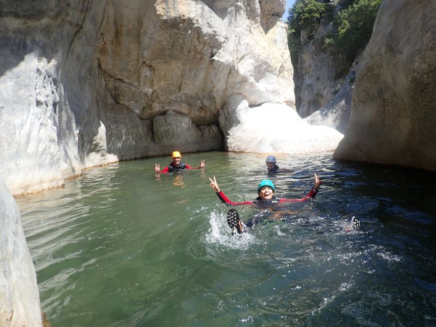 From Athens: Manikia Gorge Canyoning - The 25-meter waterfall descent