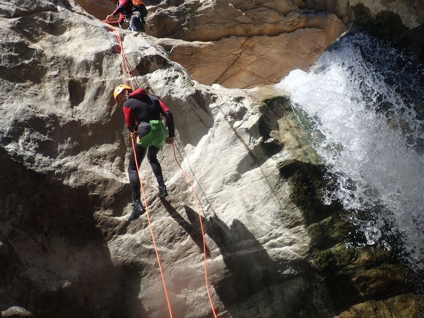 From Athens: Manikia Gorge Canyoning - Swimming in Manikia’s clear natural pools