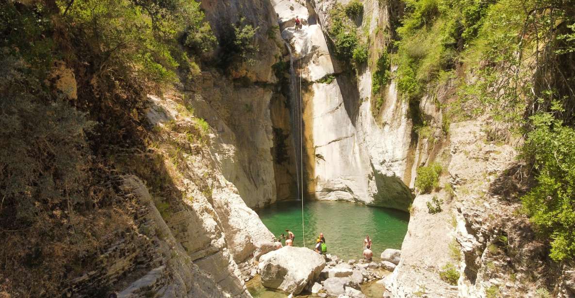 From Athens: Manikia Gorge Canyoning - Meeting in Manikia or arranging pickup from Athens
