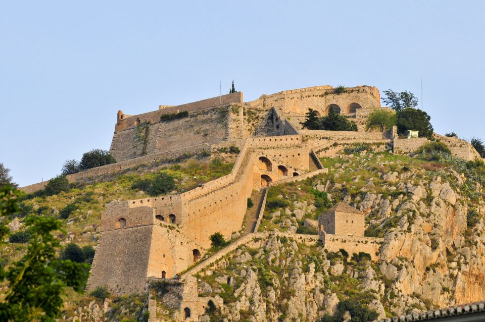 From Athens: Private Tour to Mycenae, Nafplio, & Epidaurus - Palamidi Fortress rewards the climb with a wide view