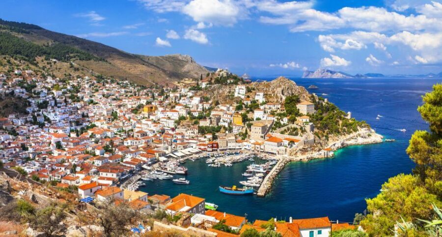 From Athens: Saronic Islands Full-Day Cruise with VIP Seats - Aegina About 2 Hours: Pistachios, Beaches, and the Temple of Afea