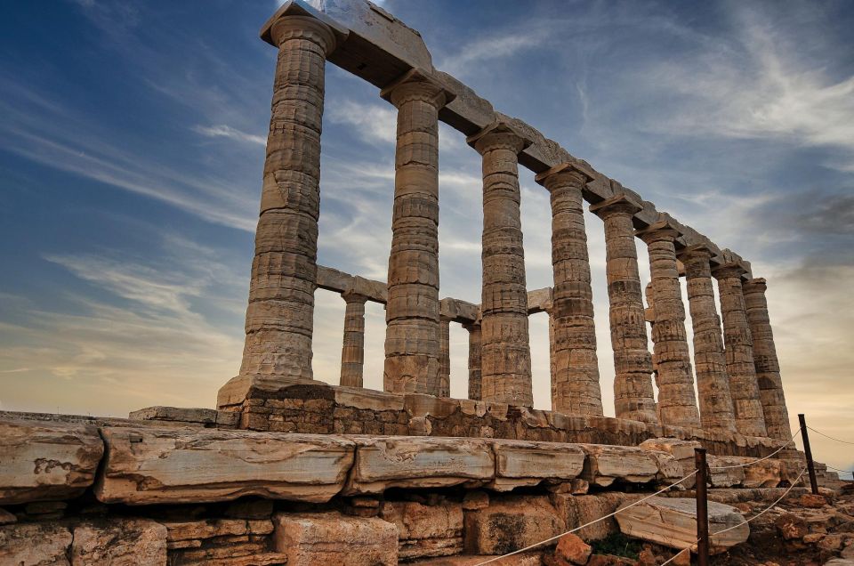 From Athens: Temple of Poseidon & Cape Sounio Half-Day Tour - Standing above the Aegean at the Temple of Poseidon