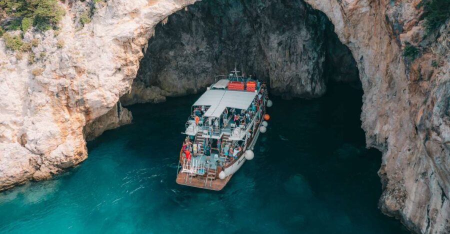 From Benitses/Lefkimmi: Blue Lagoon & Papanikolis Cruise - What This Blue Lagoon and Papanikolis Cruise Is Really Like