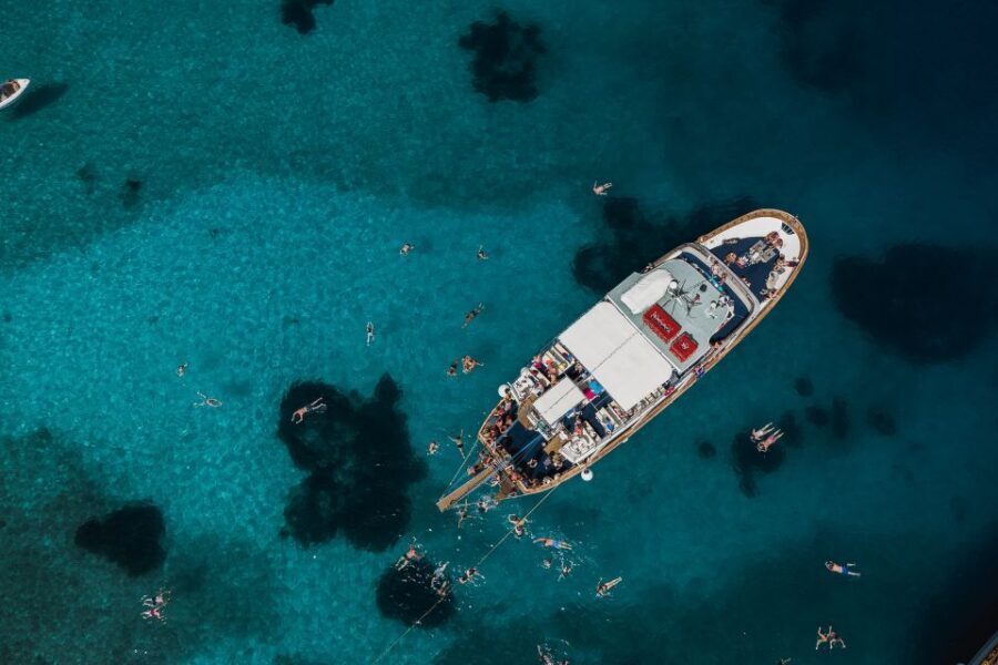 From Benitses/Lefkimmi: Blue Lagoon & Papanikolis Cruise - Benitses or Lefkimmi: Timing, Pickup, and Getting On Board