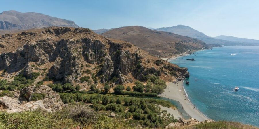 From Chania: Day Trip to Preveli Beach & Damnoni Beach - Plakias for lunch and a little beach life