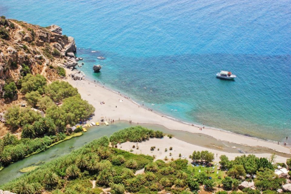 From Chania: Day Trip to Preveli Palm Beach - Kourtaliotiko Gorge and Crete’s wild side