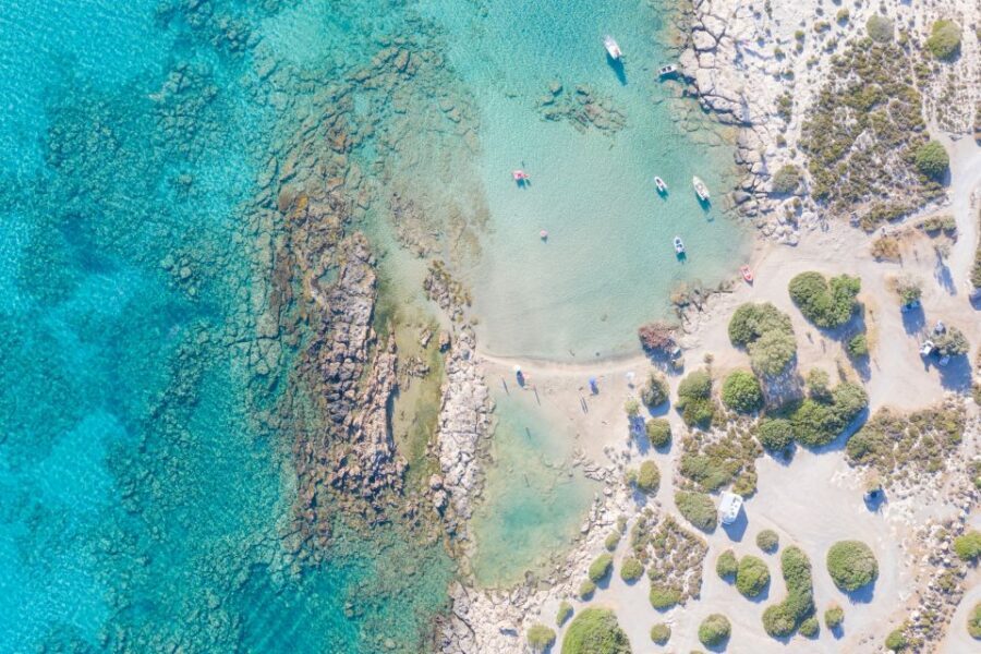 From Chania: Elafonisi Pink Sand Beach Day Trip w/ Elos Stop - Your beach time: what 4 hours actually buys you