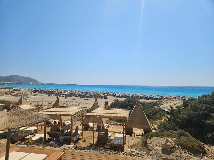 From Chania: Falassarna & Balos Cruise With Pickup - Falassarna Beach: 2.25 Hours of White Sand and Big Water