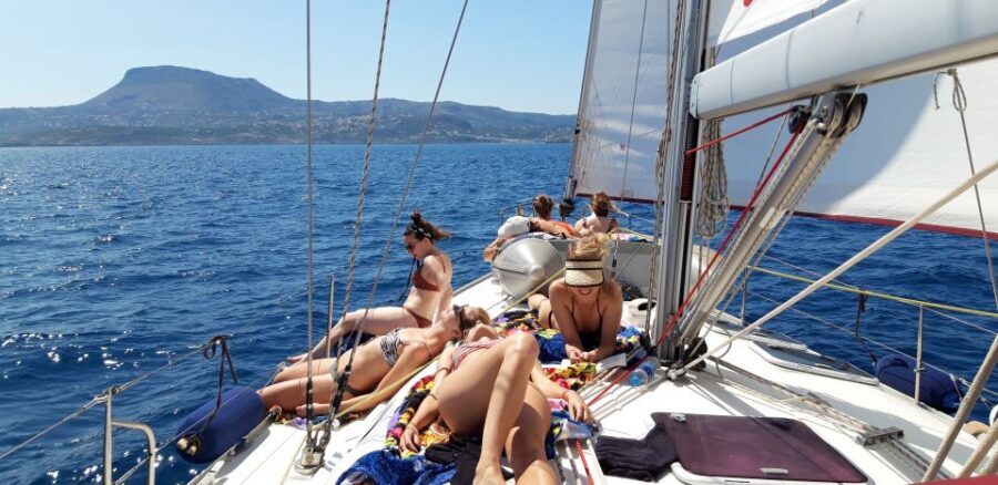 From Chania: Fully Private Sailing Cruise with Meal & Drinks - Ai Giannis Beach: One Swim Stop That Feels Like a Photo Set