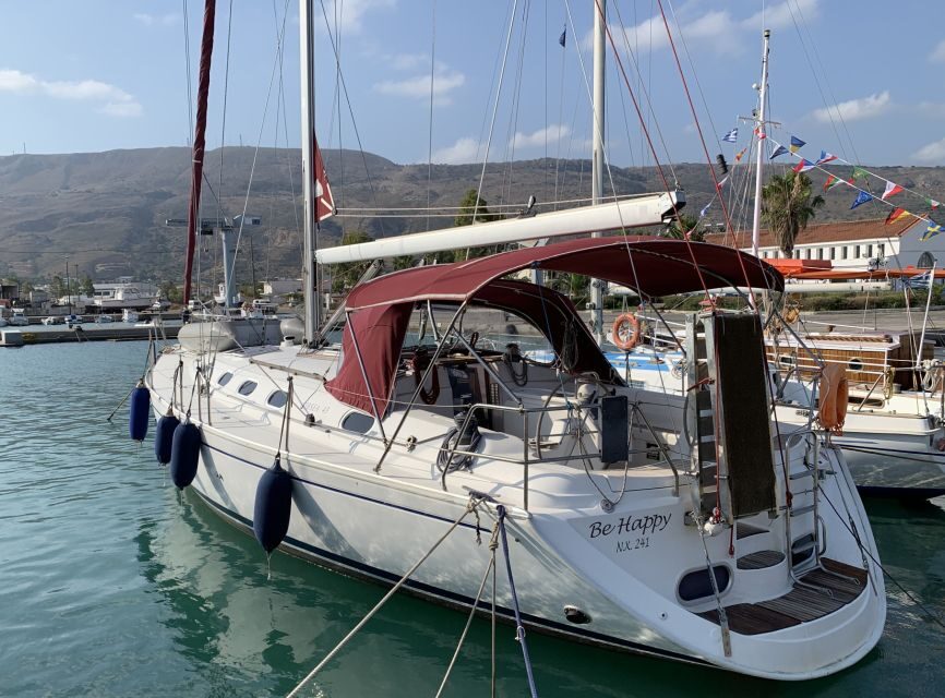 From Chania: Fully Private Sailing Cruise with Meal & Drinks - Sailing Time and a Mini Hands-On Lesson (Even for Beginners)
