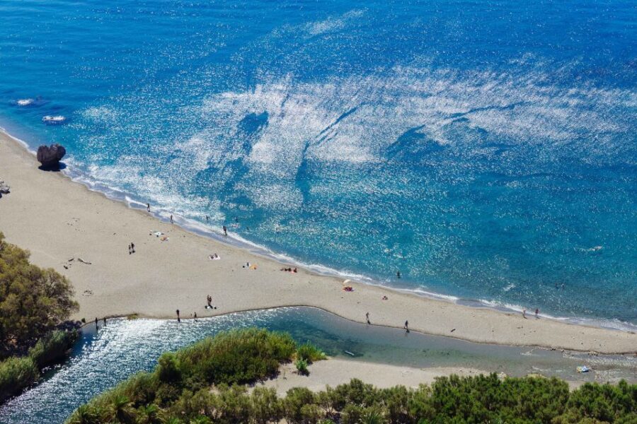From Chania: Preveli Palm Beach Day Tour - What to bring (and what to do about wind and pebbles)