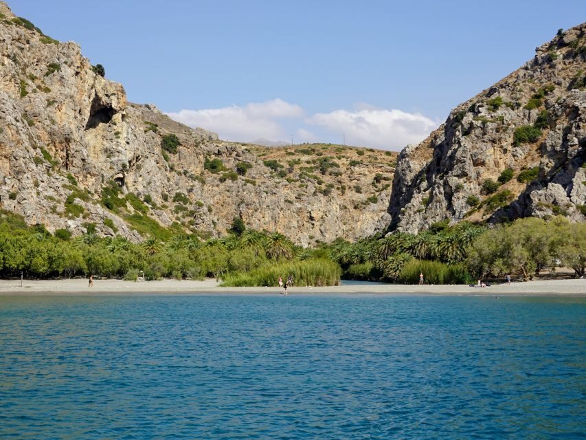 From Chania: Preveli Palm Beach Day Tour - Group pace and guide support: helpful, multilingual, and on the clock