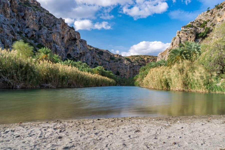 From Chania: Preveli Palm Beach Day Tour - Getting to Preveli without the punishment: ferry/boat segments