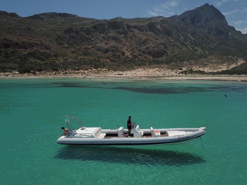 From Chania: Private Balos Bay & Gramvousa Island Boat Trip - Gramvousa Island: a shipwreck, a fortress, and a steep choice