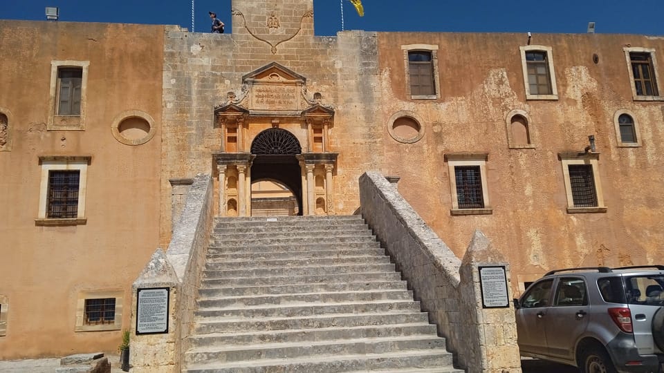 From Chania: Zorbas Beach, Agia Triada, Allies War Graves - Key points to know before booking