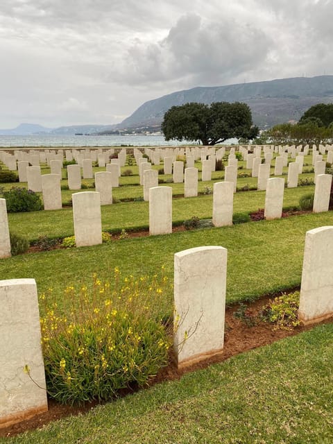 From Chania: Zorbas Beach, Agia Triada, Allies War Graves - A swim at Stavros Beach