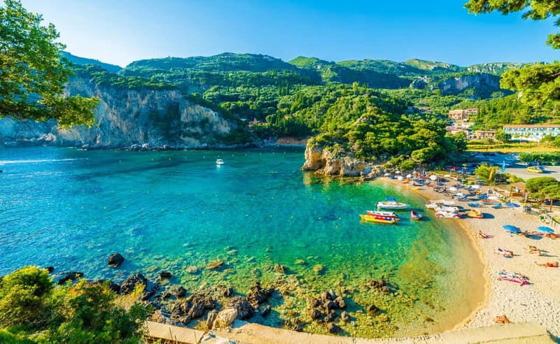 From Corfu Port: Shore Trip with Boat Tour or Beach Time - Corfu Town UNESCO hour: where your free time matters