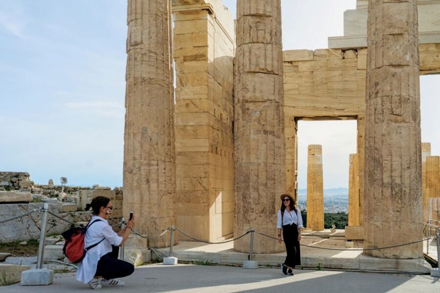 From Cruise Port: Athens City, Acropolis & Acropolis Museum - Syntagma stop and the Changing of the Guards at Parliament
