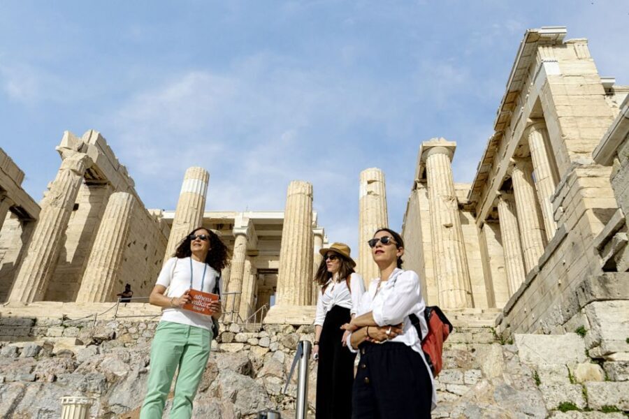 From Cruise Port: The Acropolis & Athens Highlights Tour - Dionysus Theatre and the Sacred Hill stops that build momentum