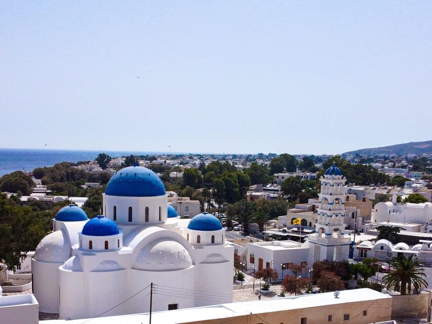 From Fira: Santorini Highlights Minibus Tour with Oia Sunset - Firostefani’s blue-domed church walk: quick, iconic, and photo-friendly