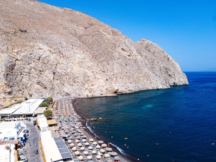 From Fira: Santorini Highlights Minibus Tour with Oia Sunset - Oia sunset: where the evening pays off