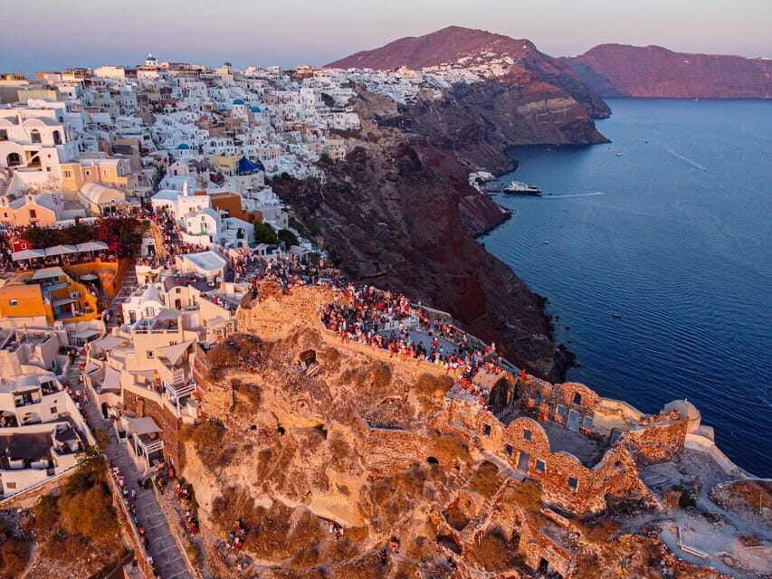 From Fira: Santorini Highlights Minibus Tour with Oia Sunset - Megalochori’s streets, cave-country vibes, and why you shouldn’t rush it